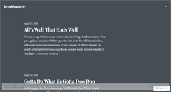 Desktop Screenshot of breakingbetty.com